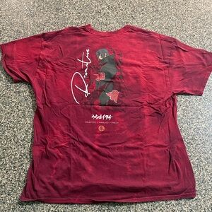 Primitive Naruto Maroon Graphic Tee